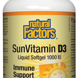 Natural Factors Vitamin D3 1000iu