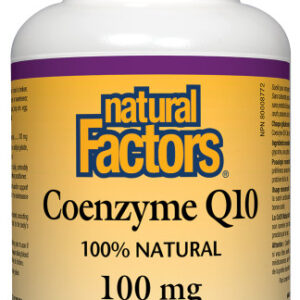 Natural Factors Coenzyme Q10 100mg
